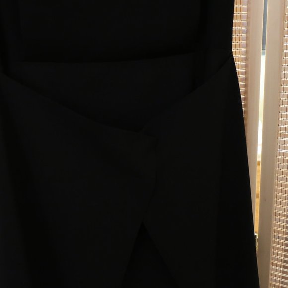 NWT Hugo Boss "Delieta" Wool Black Sheath Dress - Picture 8 of 10